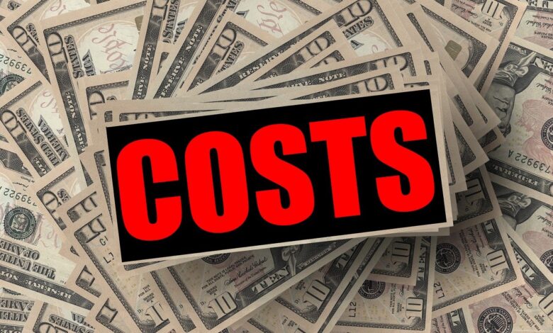 cost, dollar, finance, money, business, miscalculated, banknotes, paper money, stack, pile of money, trade, cost explosion, explosion, market, prices, market economy, writing, chalk, blackboard, write, slate, cost, cost, cost, cost, cost