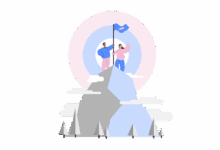 achievement, success, mountain, clouds, people, challenge, coaching, dream, reach goal, nature, improvement, skills, career, leadership, motivation, inspiration, strategy, business, concept, cut out