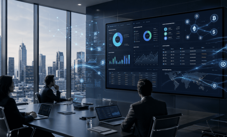 integrating web3 processing into corporate finance hubs
