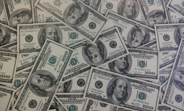 100 u.s. dollar banknote lot